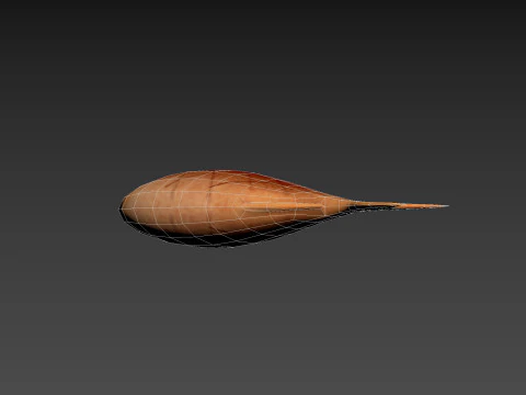 Grilled Fish 3D Model