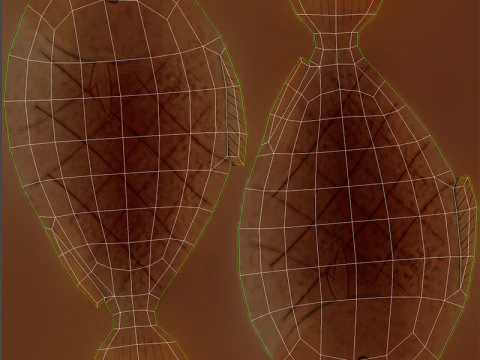Grilled Fish 3D Model