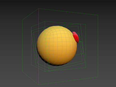 Heart Eyes Emoji 3D Model