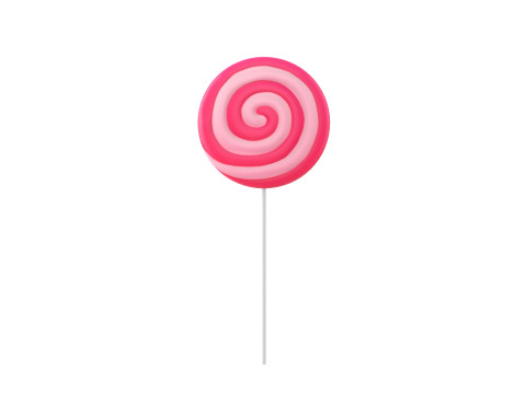 Lollipop Model 3D