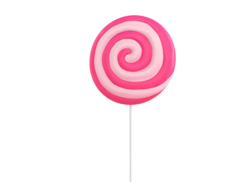 Lollipop Model 3D