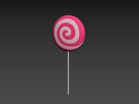 Lollipop Model 3D