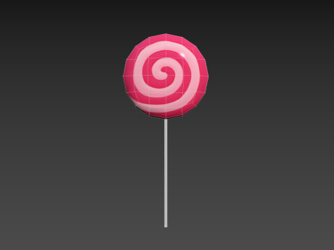 Lollipop Model 3D