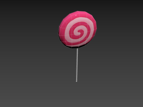 Lollipop Model 3D