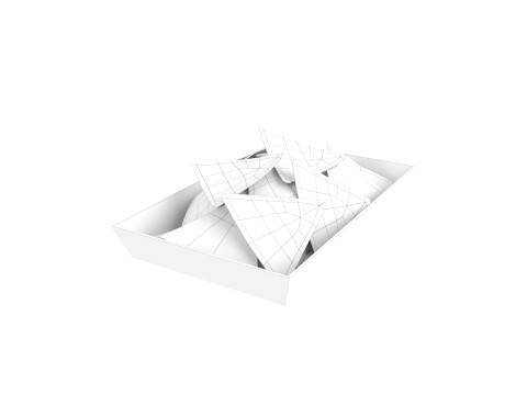 Nachos 3Dモデル