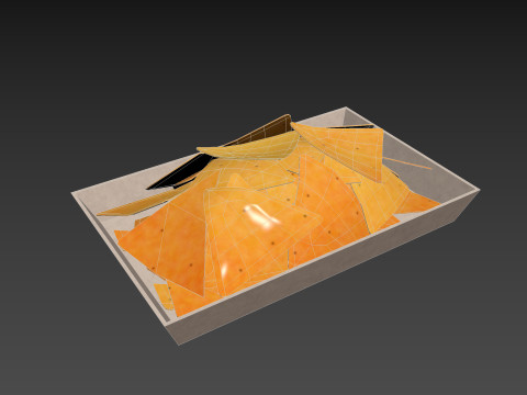 Nachos 3Dモデル