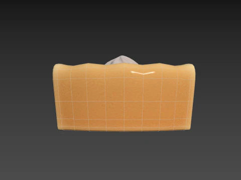 Pumpkin Pie 3D Model