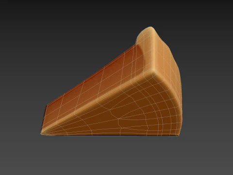 Pumpkin Pie 3D Model