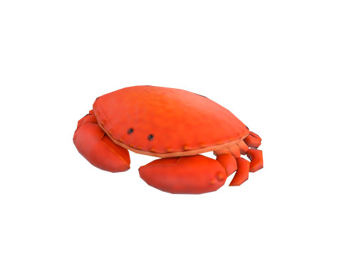 Steamed Crab Modelo 3D