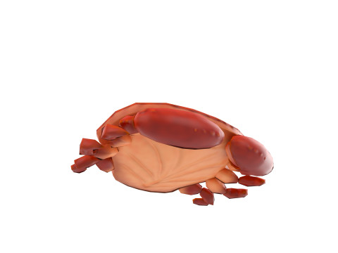 Steamed Crab 3D Модель