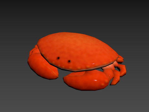 Steamed Crab 3D Модель