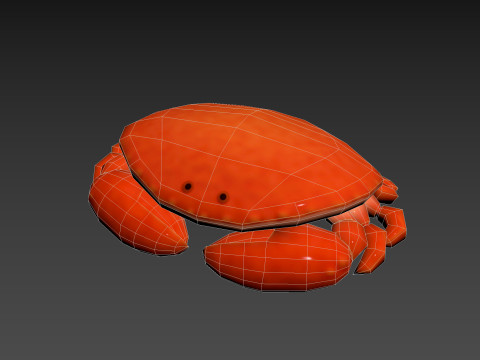 Steamed Crab 3D Модель