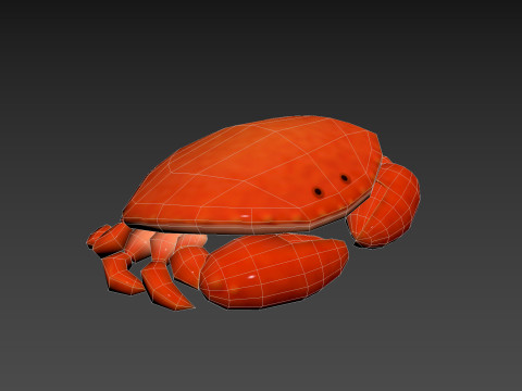 Steamed Crab 3D Модель