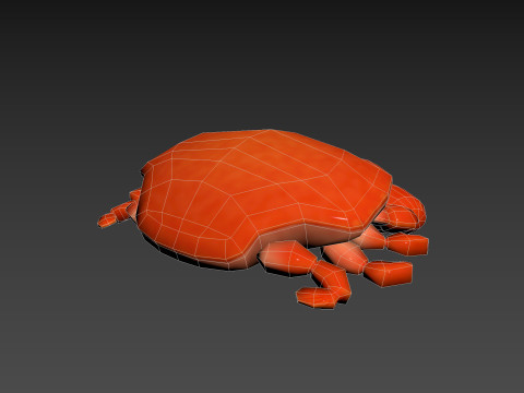 Steamed Crab 3D Модель