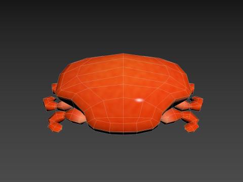 Steamed Crab 3D Модель