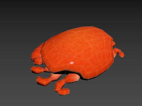 Steamed Crab 3D Модель