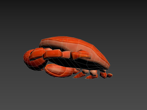 Steamed Crab 3D Модель