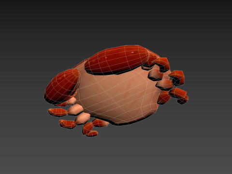 Steamed Crab 3D Модель