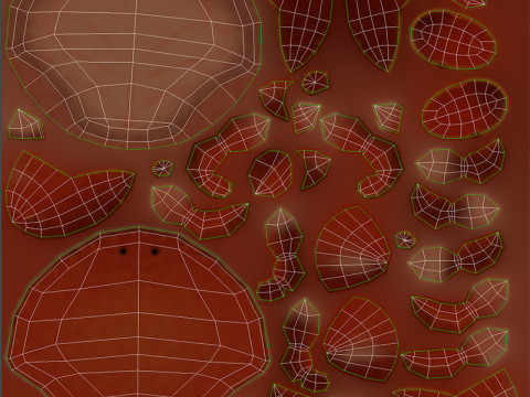 Steamed Crab 3D Модель