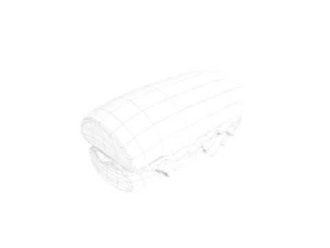 Submarine Sandwich 3D Model