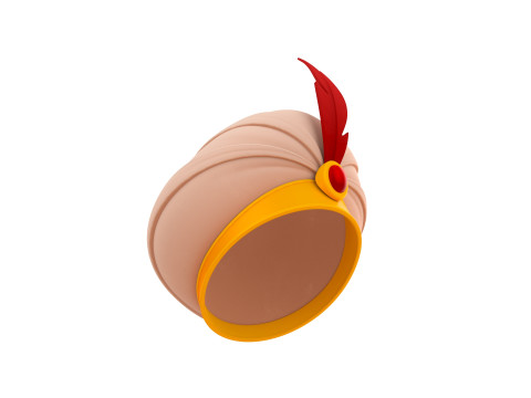 Sultan Hat 3D 모델