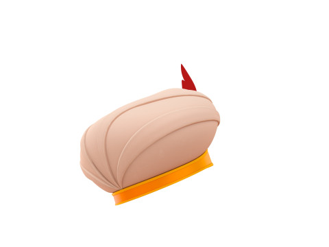 Sultan Hat 3D 모델