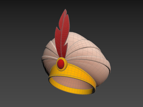 Sultan Hat 3D 모델