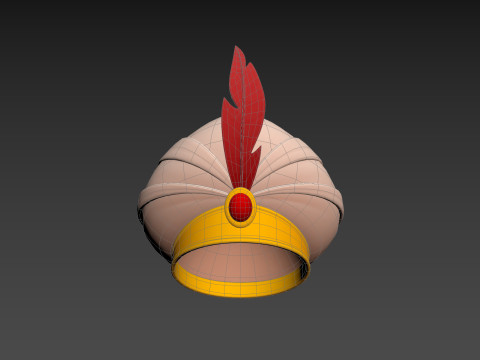 Sultan Hat 3D 모델