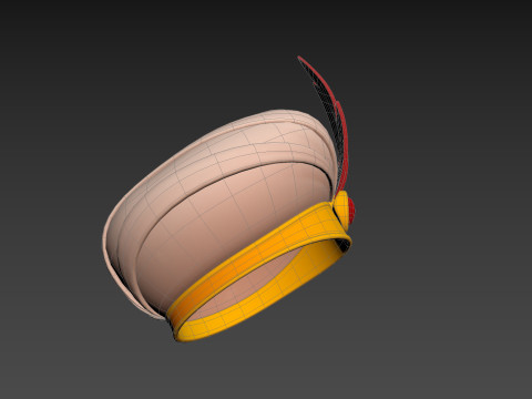 Sultan Hat 3D 모델