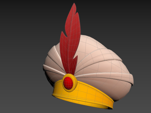 Sultan Hat 3D 모델