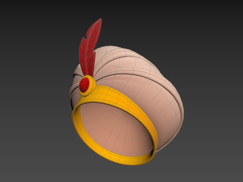 Sultan Hat 3D 모델