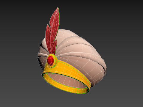 Sultan Hat 3D 모델