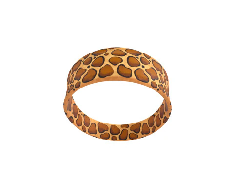 तेंदुआ हेडबैंड 3D मॉडल