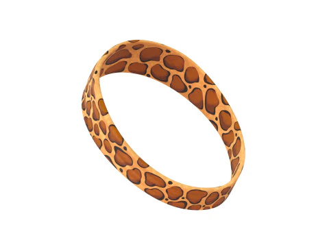 तेंदुआ हेडबैंड 3D मॉडल