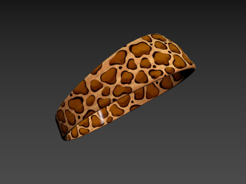 Leopard Headband 3D 模型