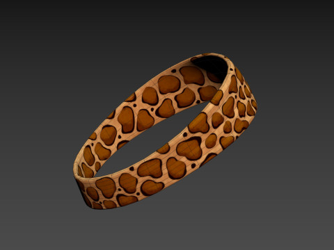 Leopard Headband 3D 模型