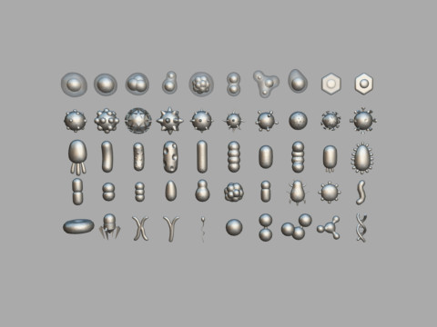 Biology Pack 3D Model