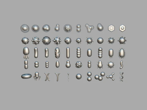 Biology Pack 3D Model