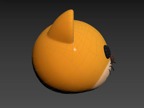 Cat Head 3D Model