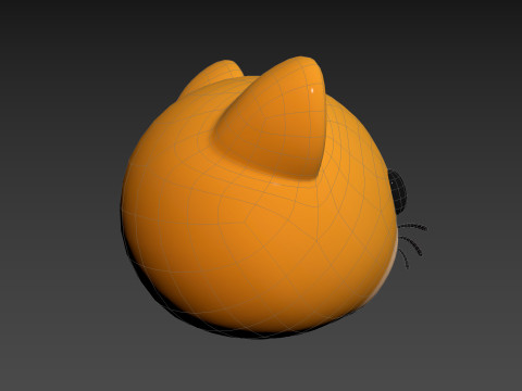 Cat Head 3D मॉडल
