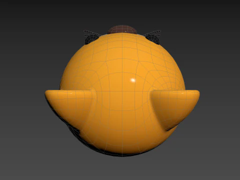 Cat Head 3D Model