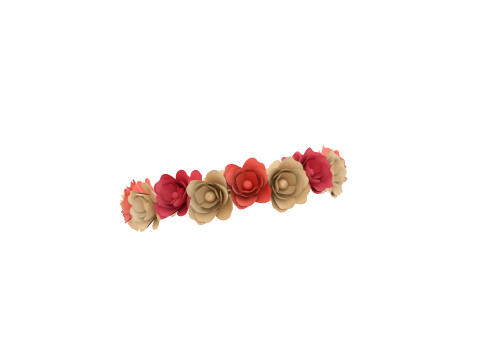 Flower Crown 3D Model