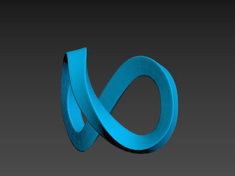 Simbolo dell'infinito 2 Modello 3D