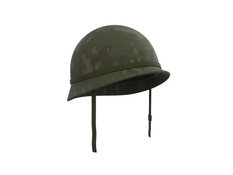 Army Helmet 3D Model
