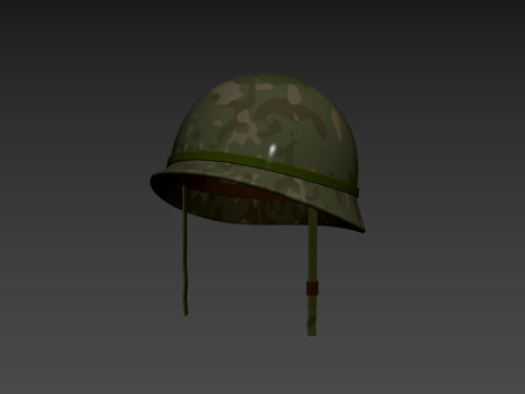 Army Helmet Modelo 3D