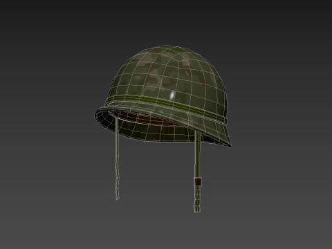 Army Helmet 3D Model