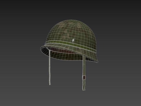 Army Helmet Modelo 3D