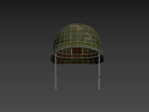 Army Helmet 3D Model