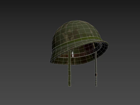Army Helmet 3D Model
