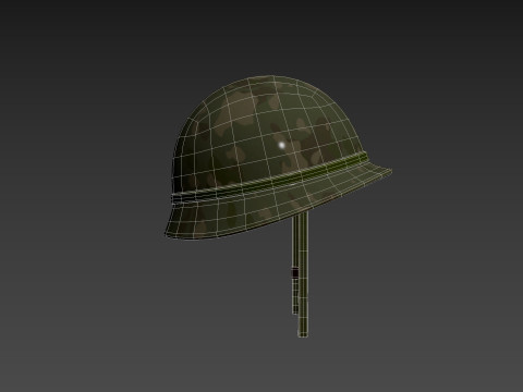 Army Helmet Modelo 3D